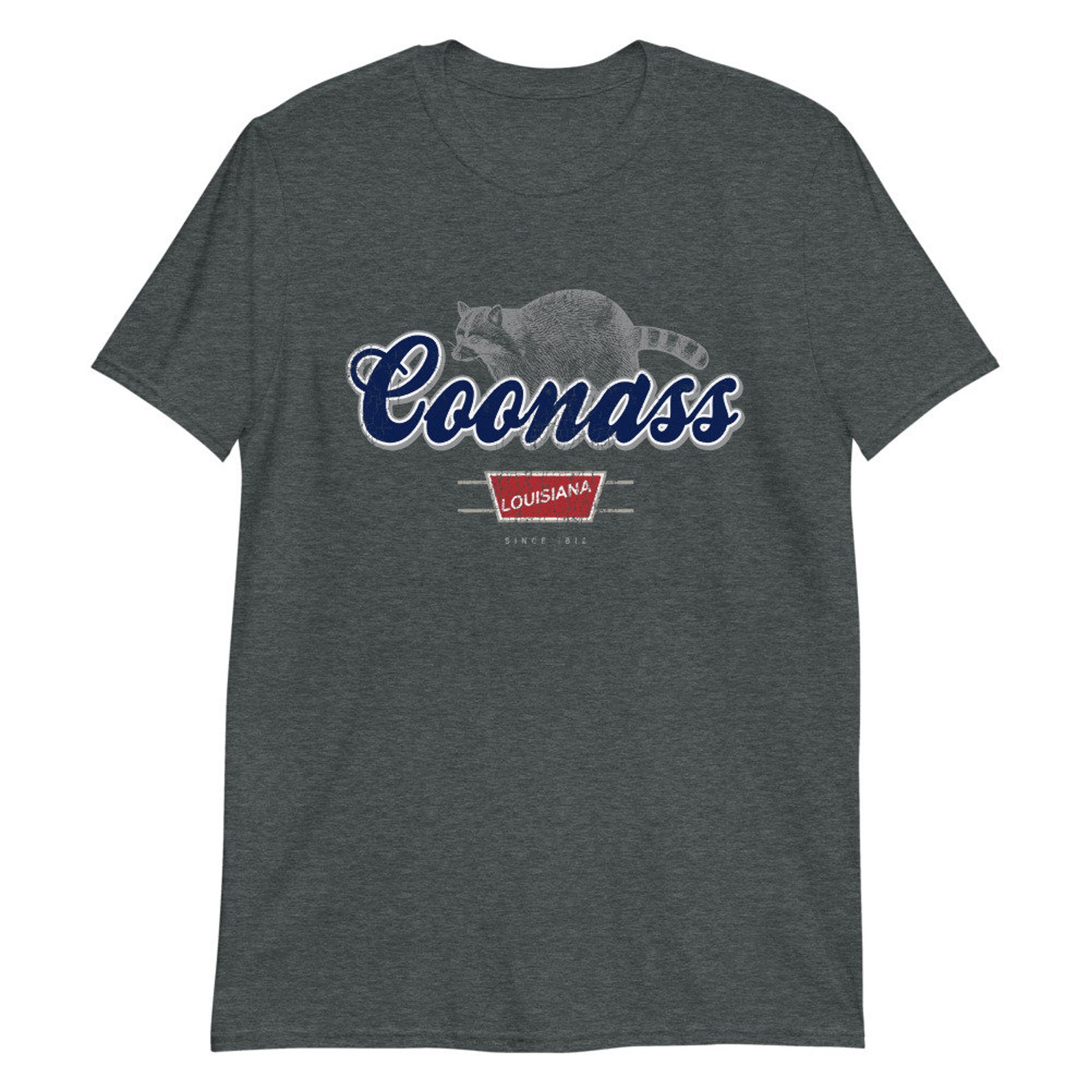Coonass Louisiana Cajun Culture Funny Tshirt Louisiana Coonass Etsy