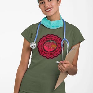 Full Metal Jacket , No Plaque Left Behind T-Shirt, Cardiology Humor, Cath Lab Nurse, Interventional Cardiology, Stent Placement Tee