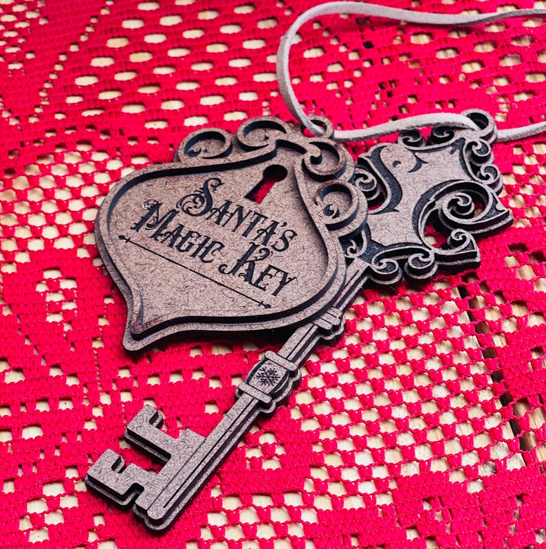 Santas Magical Key and Personalized Letter Etsy