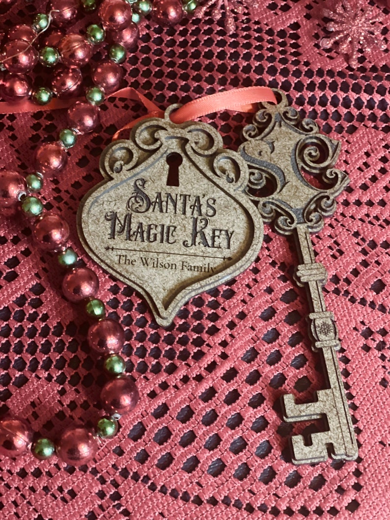 Santas Magical Key and Personalized Letter Etsy