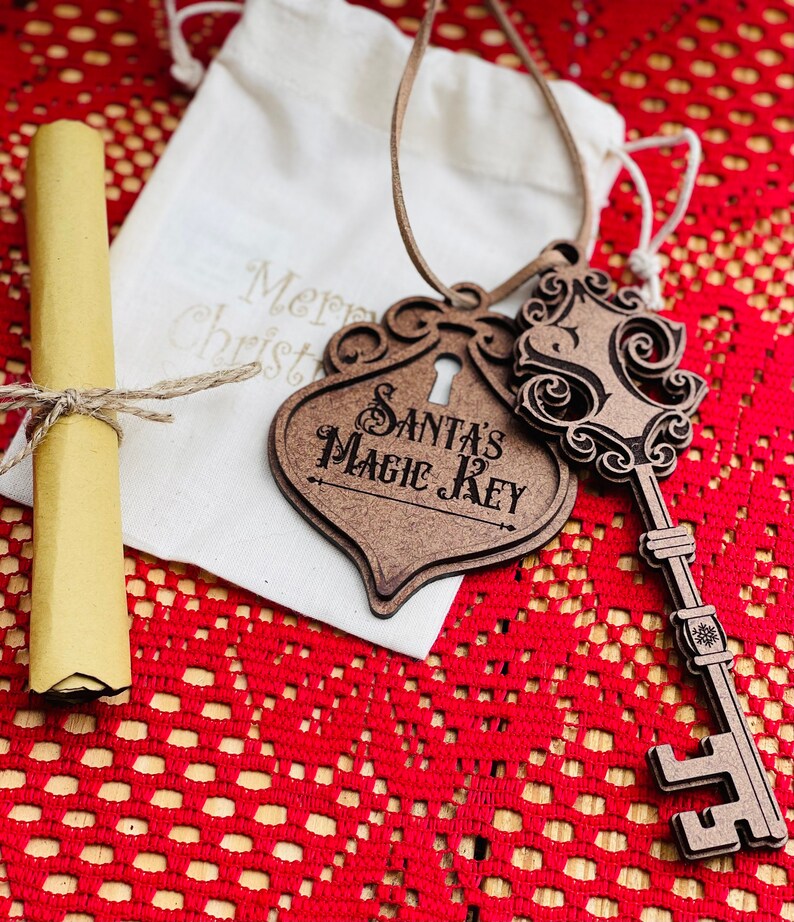 Santas Magical Key and Personalized Letter Etsy