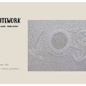 Whitework Embroidery Schwalmwork Little Circle