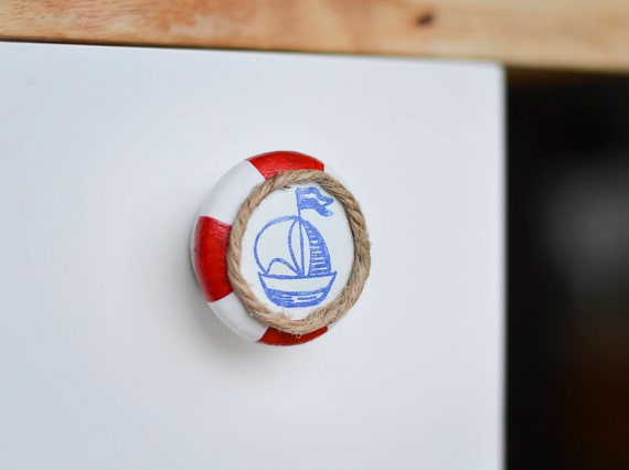 Unique Cabinet Knob Beach House Knob Dresser Knob Drawer Etsy