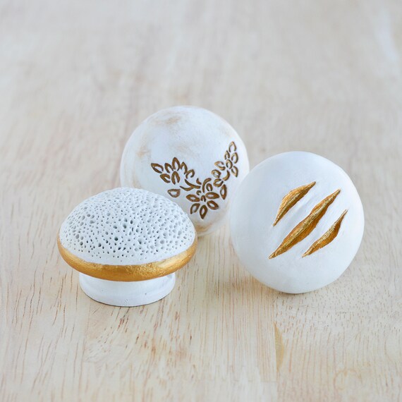 Luxury Golden Knob Unique Gold Knob Unique Drawer Knob Etsy