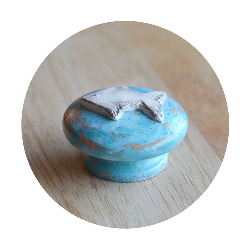 Rustic turquoise Drawer Knobs Beach decor Knobs Beach house Etsy