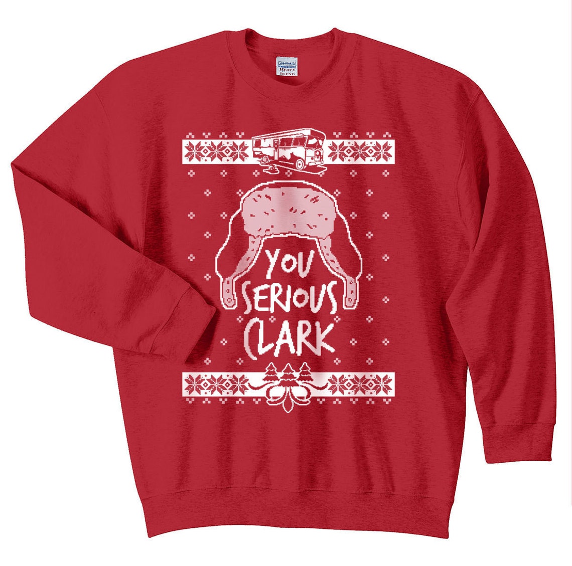You Serious Clark Cousin Eddie Funny Classic Holiday Ugly - Etsy