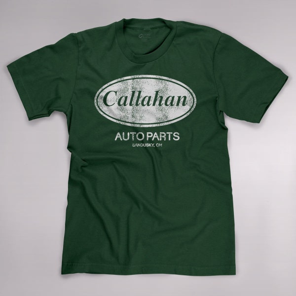 Callahan Auto Parts Funny Sandusky Ohio 90s Classic Movie Parody Men's T-shirt Tee