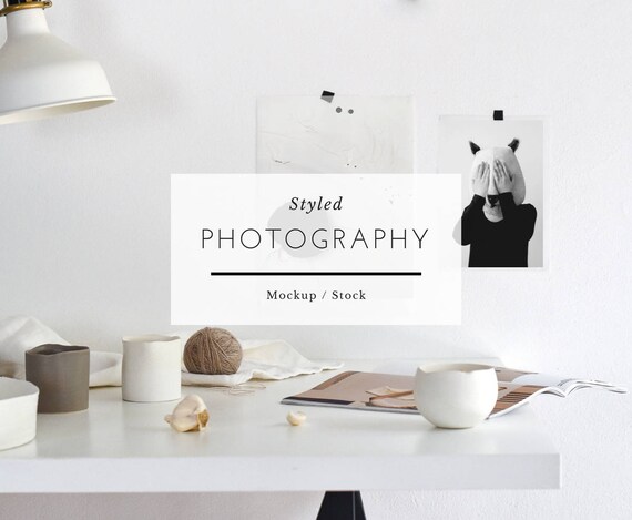 Mockup Photo Card Mock Up Print Mock Up Scandinavian