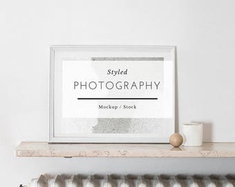 Download Horizontal Frame Frame Mockup Stock Image Frame Mockup White Frame Mockup Frame Mock Up White Frame Mockup Poster Mockup Female T Shirt Mockup Psd File