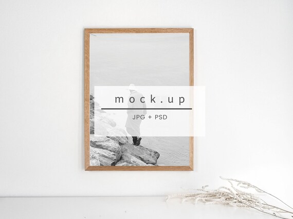 Download Frame Mockup Mockup Mockups Psd Mockup Minimalist Frame Etsy