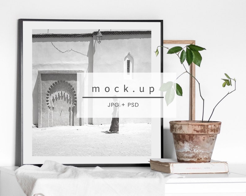 print mockup mockup frame white frame mockup Mockup square frame mockup digital frame, poster mockup