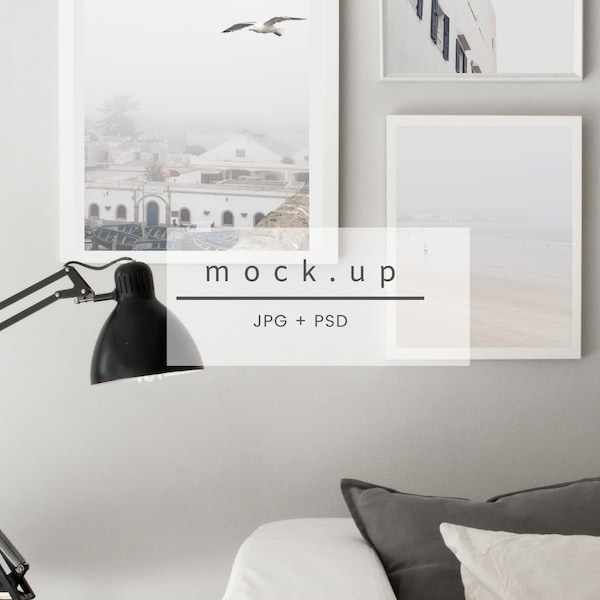 Gallery mockup, frame mock up, white frame mockup, poster mockup, mockup frame, print mockup, digital frame,