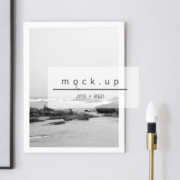 Frame mockup, white frame mockup, mockup, frame mock up, white frame mockup, poster mockup