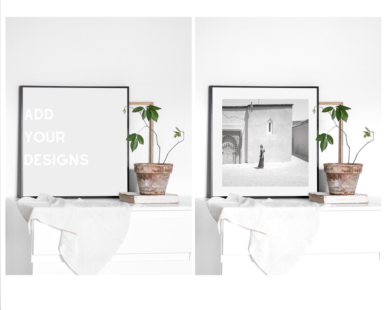 print mockup mockup frame white frame mockup Mockup square frame mockup digital frame, poster mockup