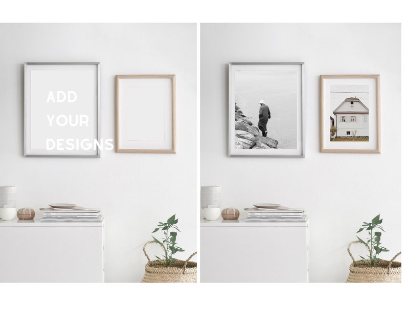 Minimal mockup, frame mockup, mockup, frame mock up, white frame mockup, poster mockup, mockup frame, print mockup, digital frame image 2