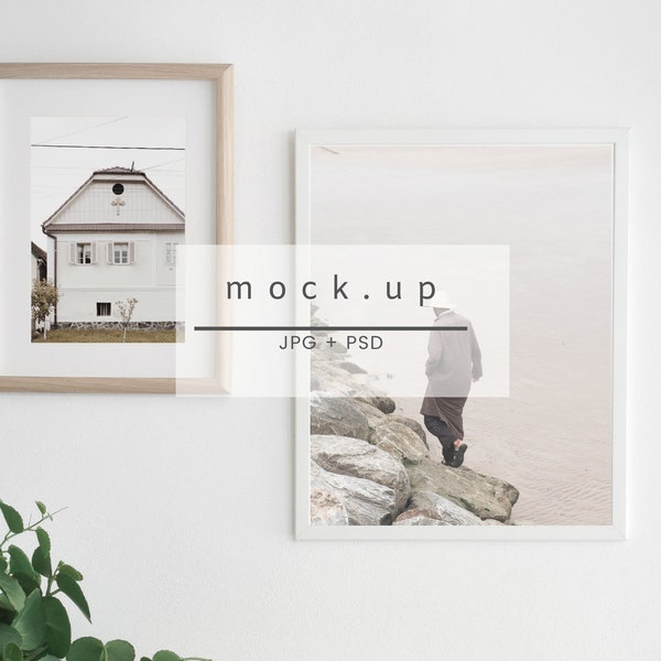 White mockup, frame mockup, minimalist mockups, frame mock up, digital frame mockup, poster mockup