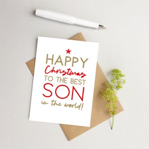 Christmas Cards Merry Christmas To The Bestest Auntie From Niece Or Nephew PC587