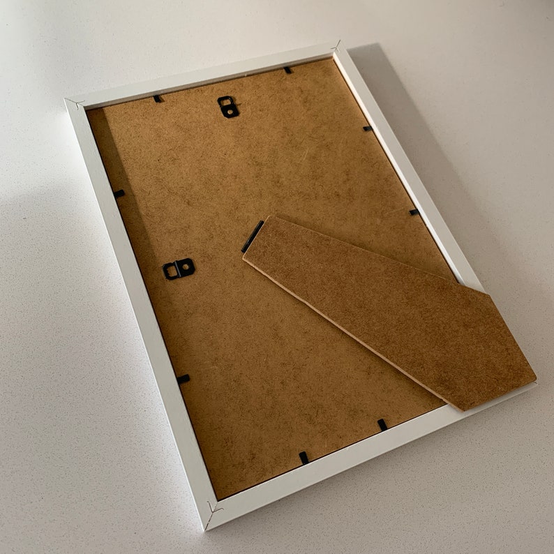 White A4 Frame A4 Frame Smooth Matt White A4 Frame for Etsy UK
