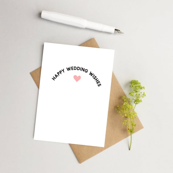 Wedding Card Gay Wedding Card Happy Wedding Wishes Card Etsy