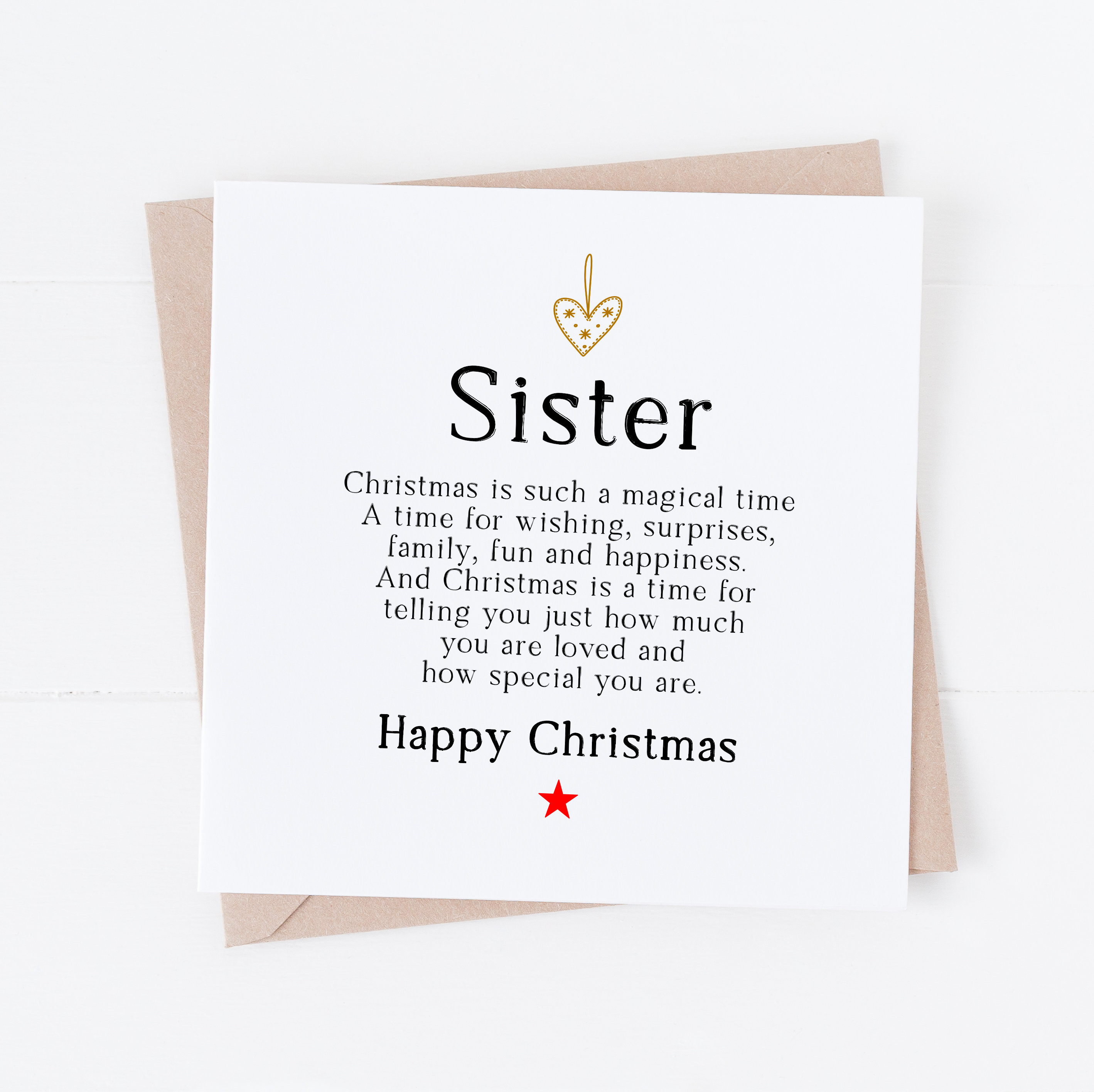 Sister christmas cards deals