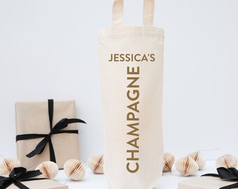 Champagne gift bag sale