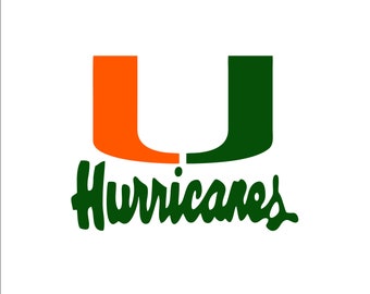 Download Miami hurricanes svg | Etsy