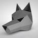 Wolf Mask | Paper Mask | Papercraft 3D DIY kit