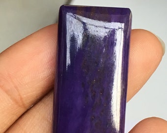 New Brand Gorgeous Natural Charoite smooth Flat Back Cabochons, 16/32 mm Approx, Charoite Stone An Amazing Item For Jewelry Making Craft