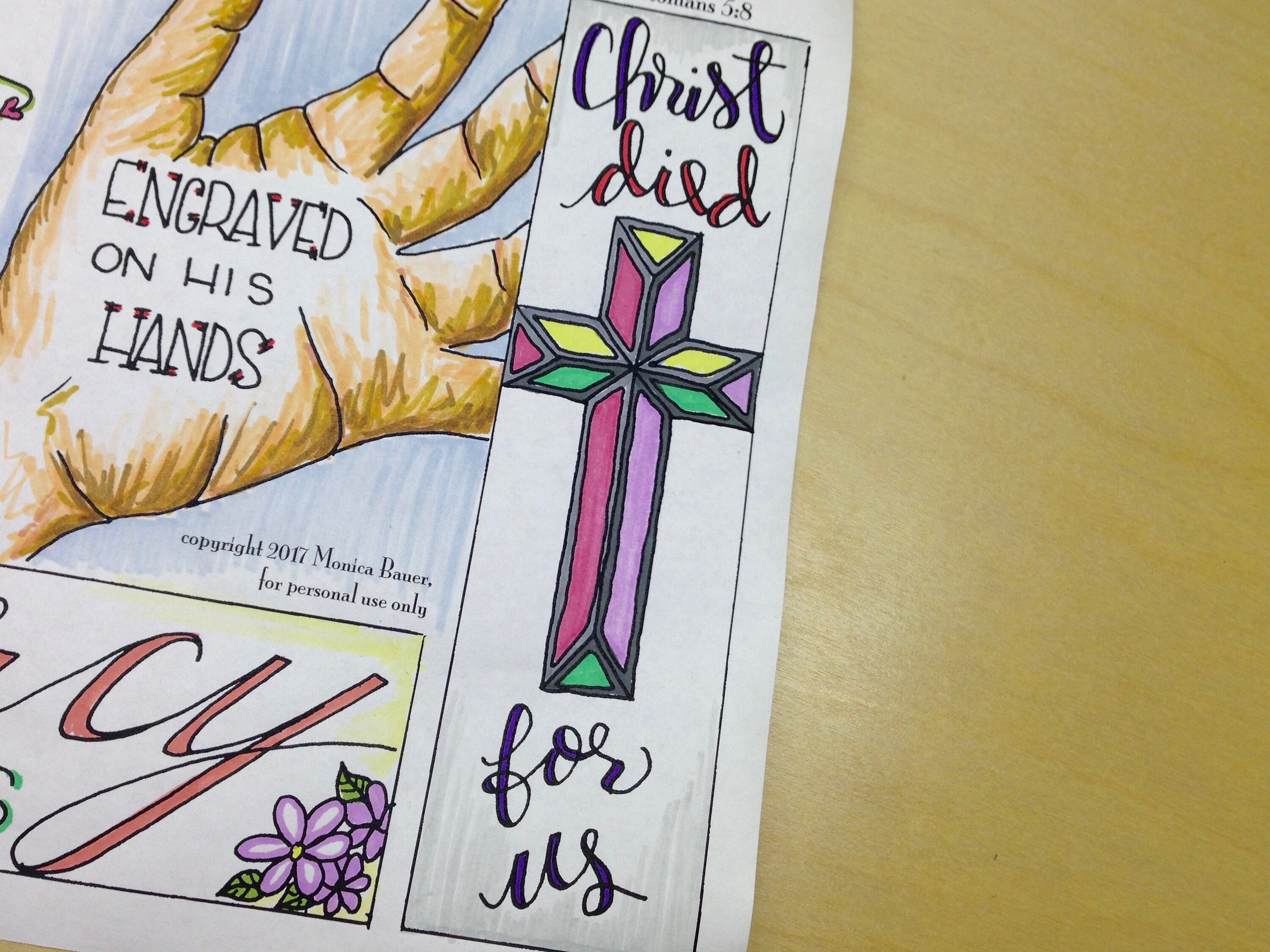 Faithful to Love Bible Journaling Margin Art & Tip-in, Printable and ...