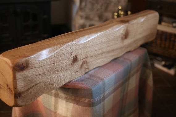 4ft Oak Fireplace Beam Solid Oak Beams Handcrafted Wooden Etsy