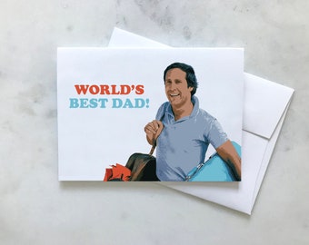 National Lampoons Fathers Day Card | Ntnl Lampoons Fathers Day | Vacation Inspired Fathers Day Gift | Chevy Chase Inspired Card