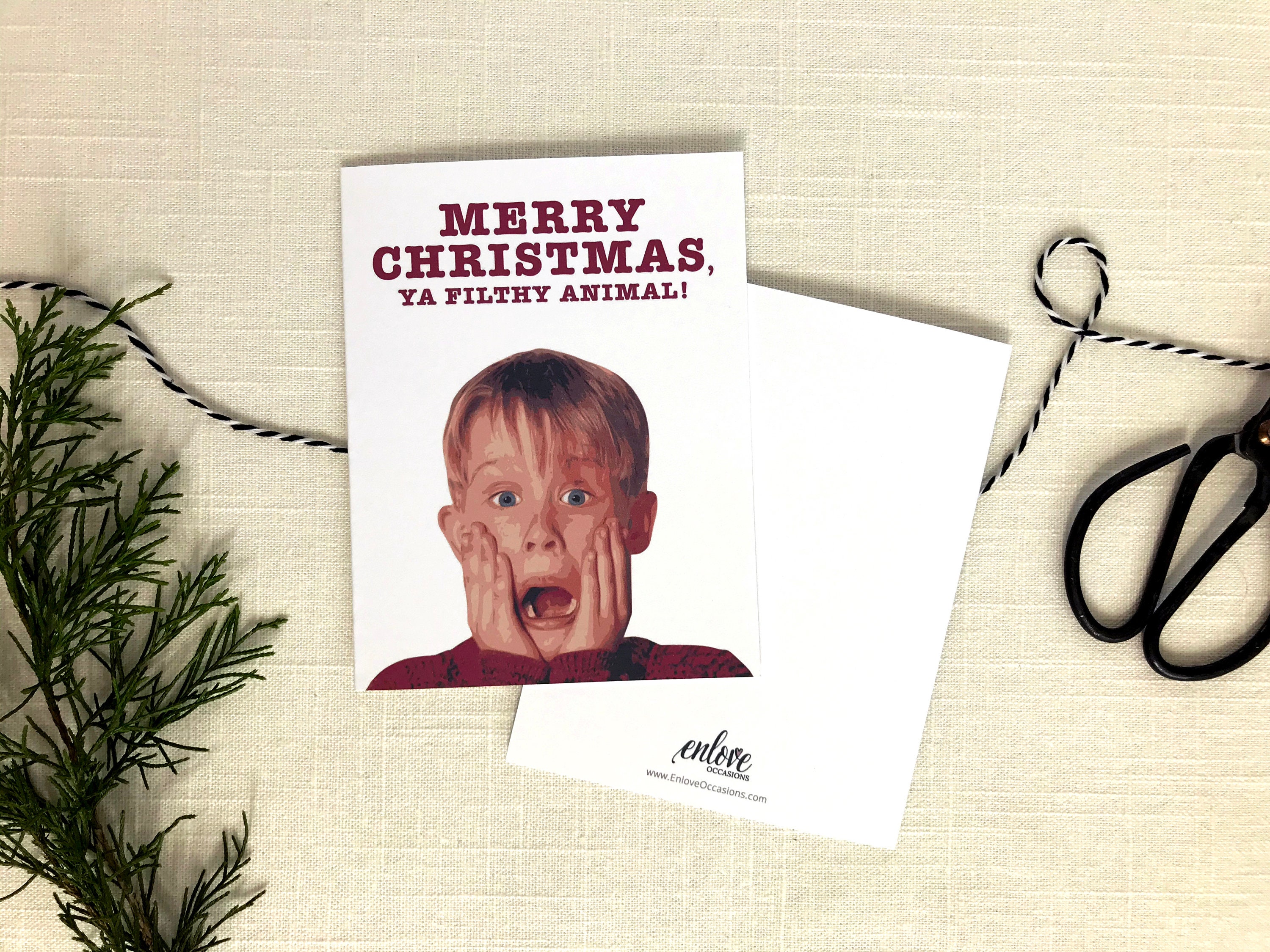 Home Alone Christmas Card Template Home Alone Christmas Card Template