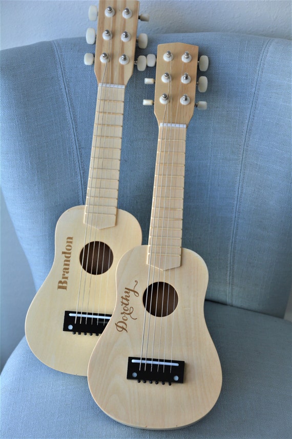 wooden toy guitar toddler