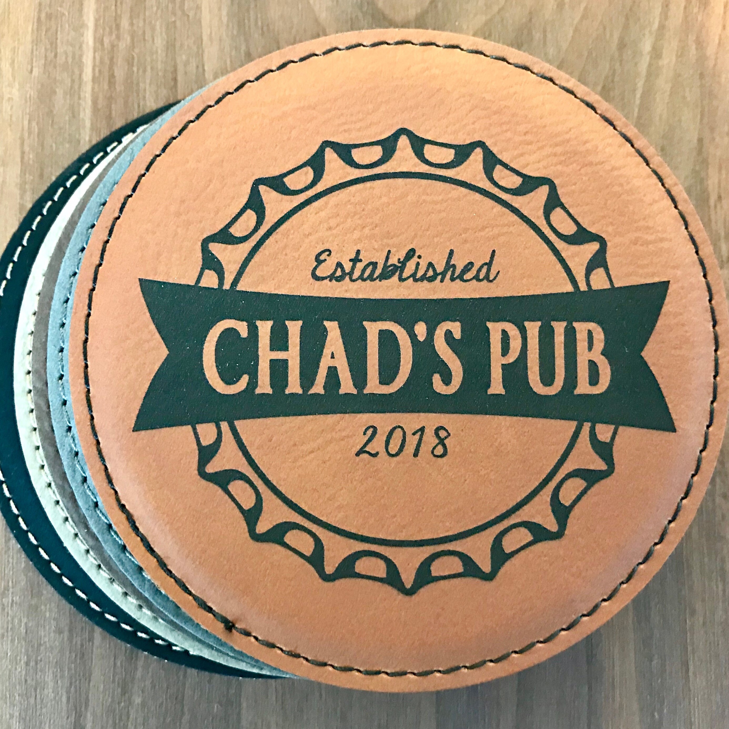 Customized Drink Coasters Coaster Gifts for Men Engraved Etsy
