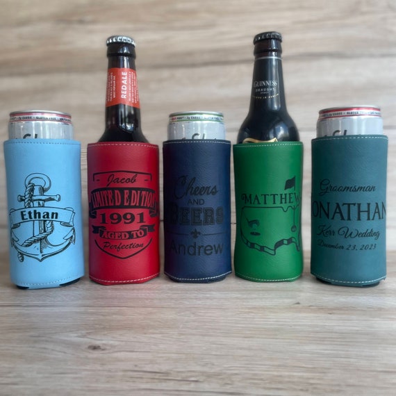 Custom Bottle Opener Koozie Can Cooler