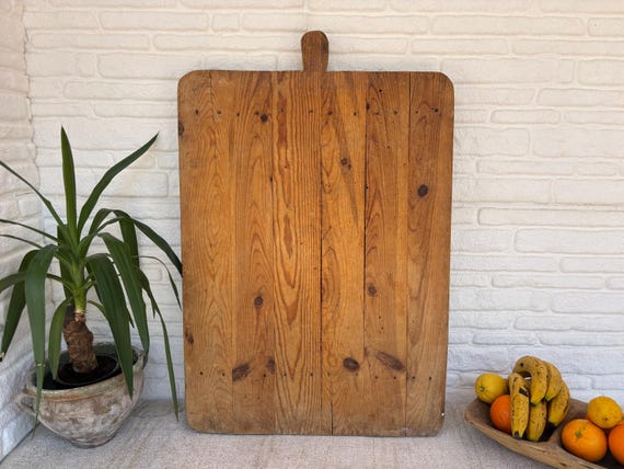 Old Anatolian Wooden Board – Handmade Turkish Farmhouse Decor