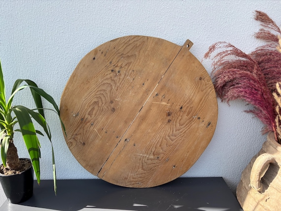 Antique Turkish bread board | Handmade Wood Board | Rustic Wall Decor