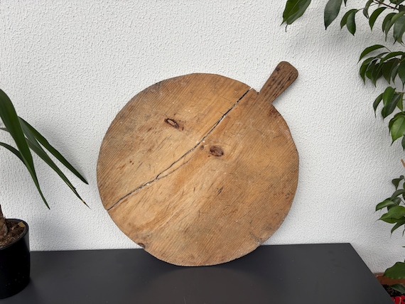 Old Anatolian Wooden Board – Handmade Turkish Farmhouse Decor