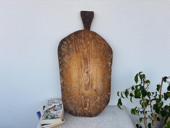 Old Anatolian Wooden Board – Handmade Turkish Farmhouse Decor