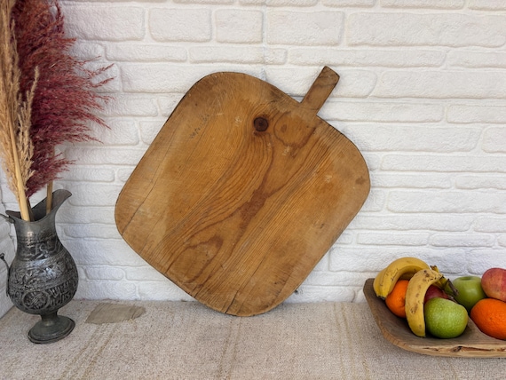 Old Anatolian Wooden Board – Handmade Turkish Farmhouse Decor