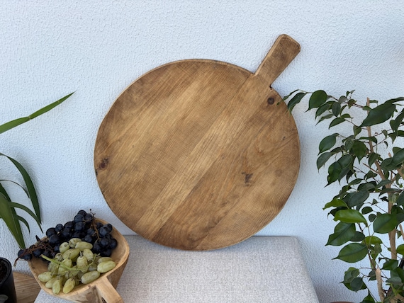 Rustic Anatolian Cutting Board – Old Turkish Handmade Kitchenware