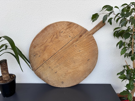 Antique Anatolian Bread Board – Rustic Turkish Farmhouse Style