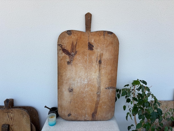 Old Anatolian Wooden Board – Handmade Turkish Farmhouse Decor