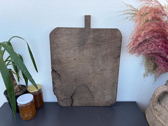 Old Wooden Cutting Board – Handmade Turkish Farmhouse Decor