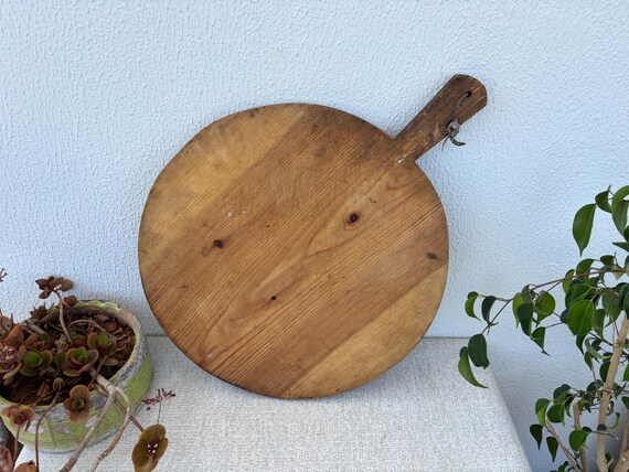 Old Anatolian Wooden Board – Handmade Turkish Farmhouse Decor