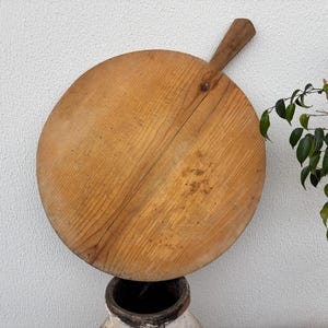 Old Anatolian Wooden Board – Handmade Turkish Farmhouse Decor