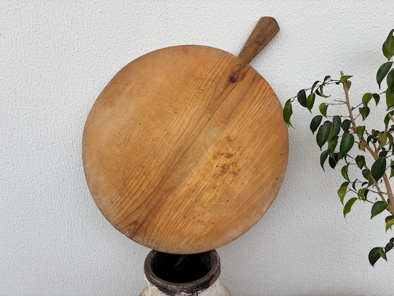Old Anatolian Wooden Board – Handmade Turkish Farmhouse Decor