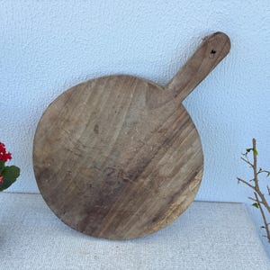 Rustic Anatolian Cutting Board – Old Turkish Handmade Kitchenware