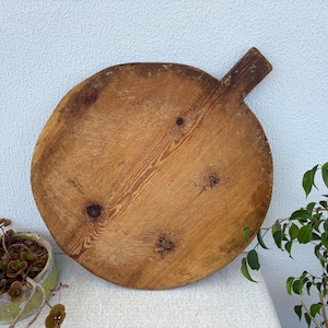 Antique Anatolian Bread Board – Rustic Turkish Farmhouse Style