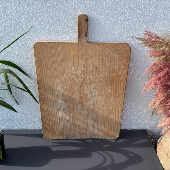 Turkish Vintage Bread Board | Handmade Wooden Kitchen Paddle | Farmhouse Wall Decor